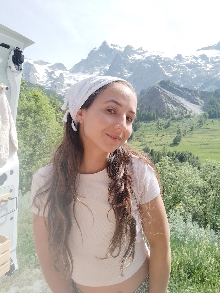 Bandana Blanca vista 1