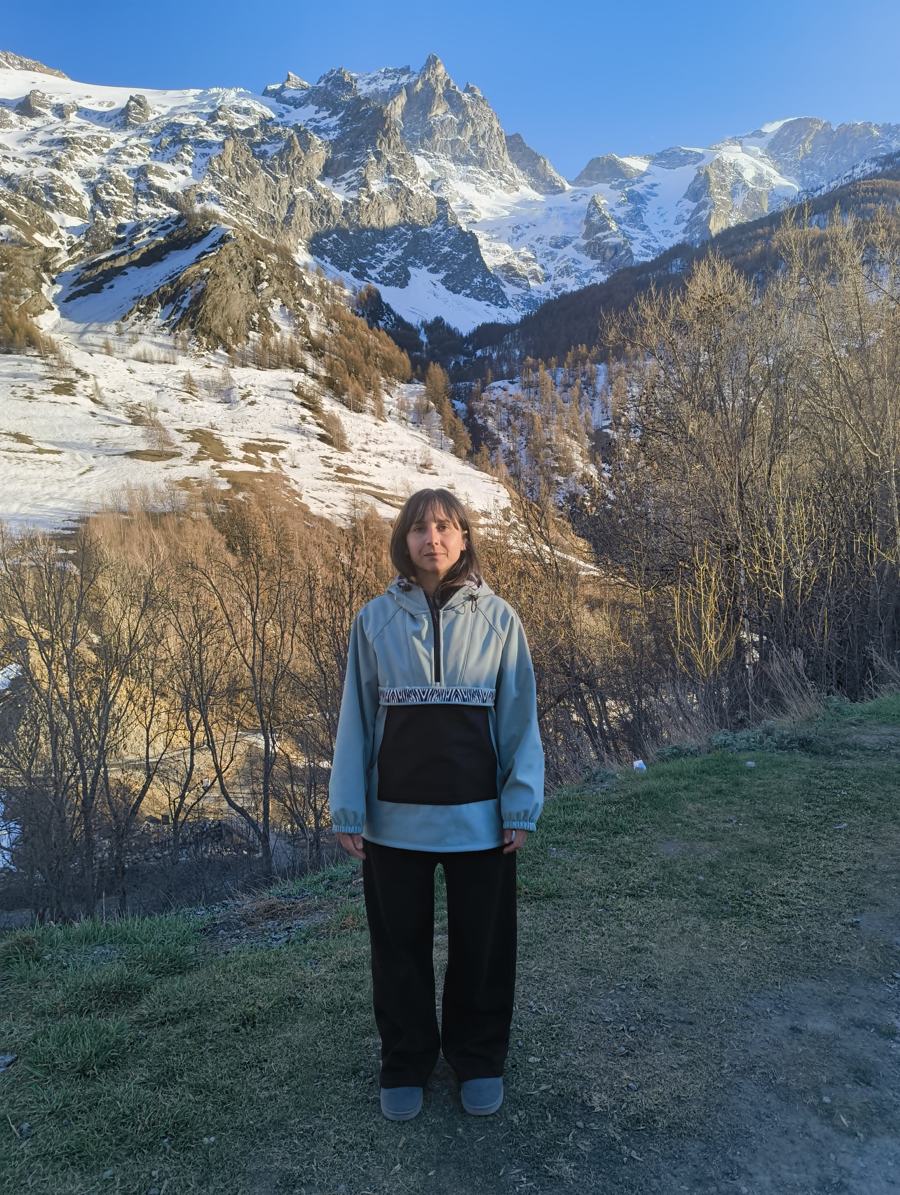 Softshell Cebra vista 2