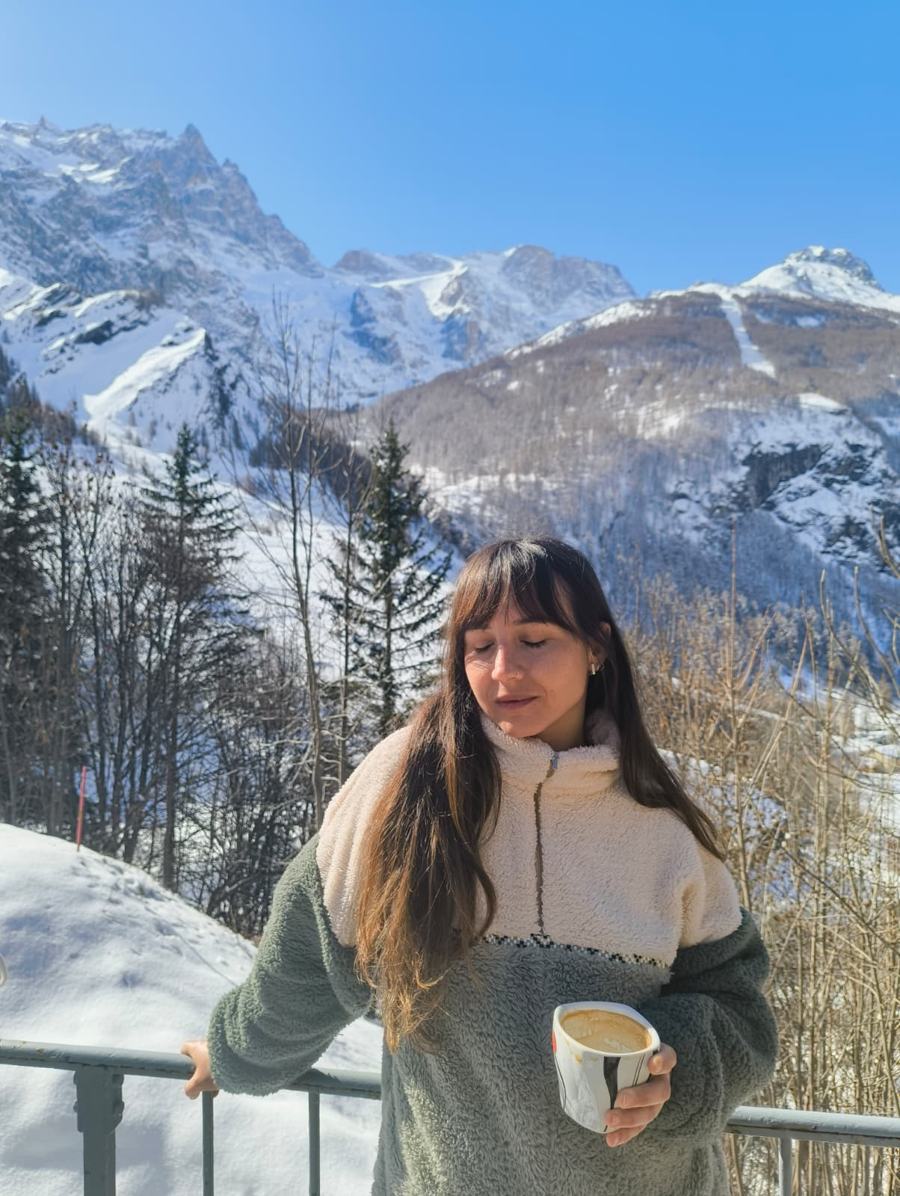 Sudadera Cinta Crema vista 1