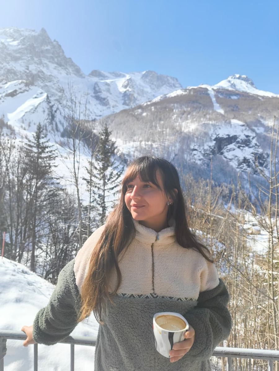 Sudadera Cinta Crema vista 2