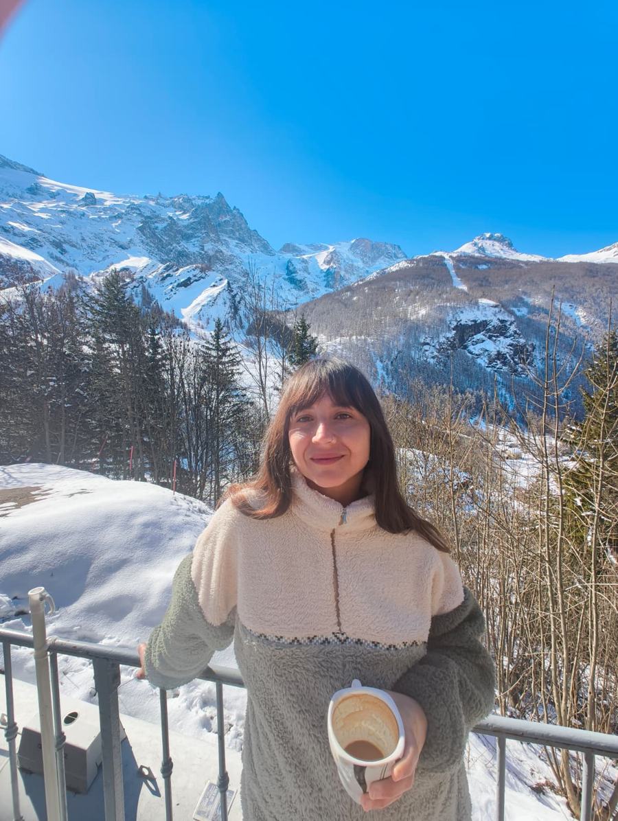 Sudadera Cinta Crema vista 4